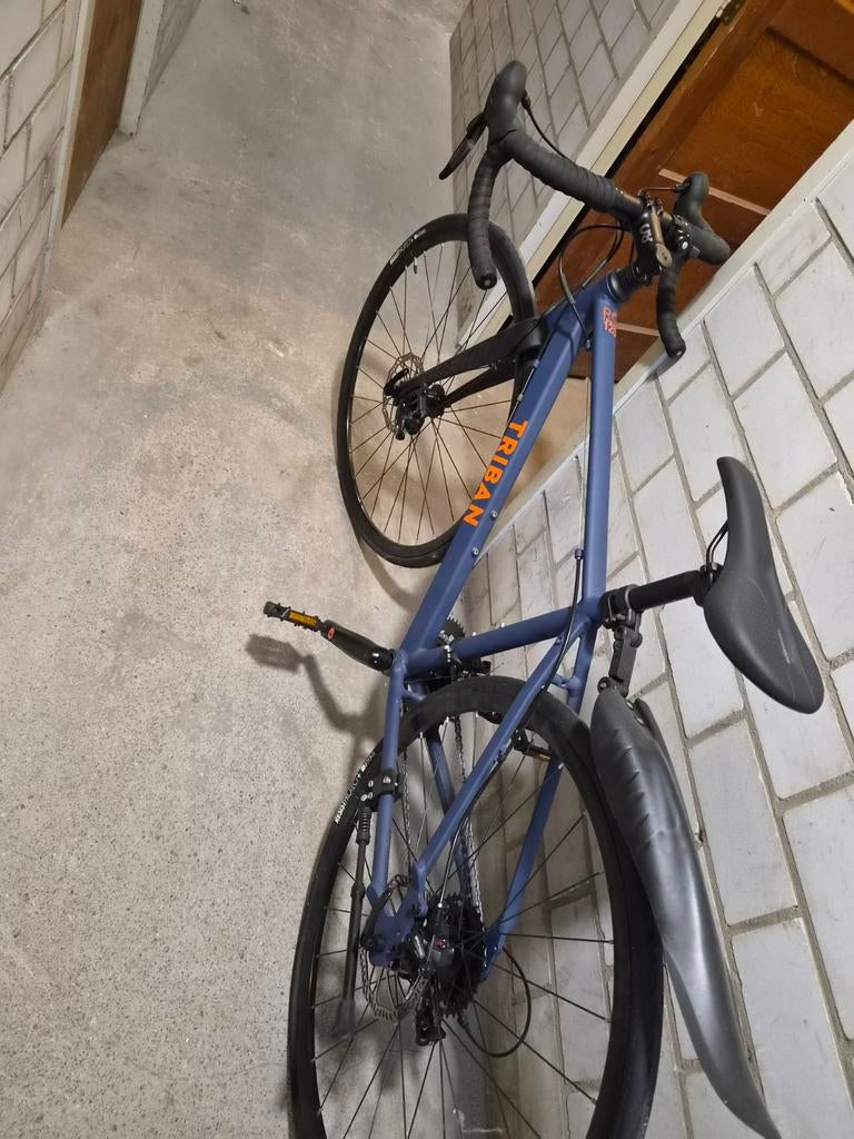 Triban RC 120 racefiets maat S - Zo goed als nieuw, Fietsen en Brommers, Fietsen | Racefietsen, Heren, Aluminium, 49 tot 53 cm