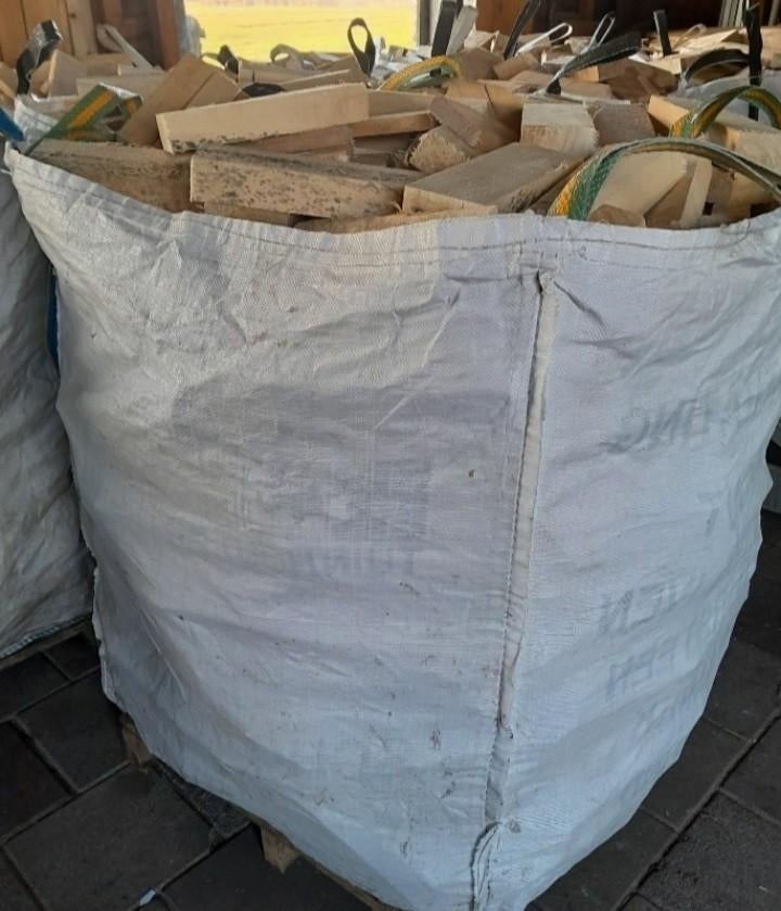 Volle big bags droog haardhout GRATIS BEZORGD, Ophalen of Verzenden