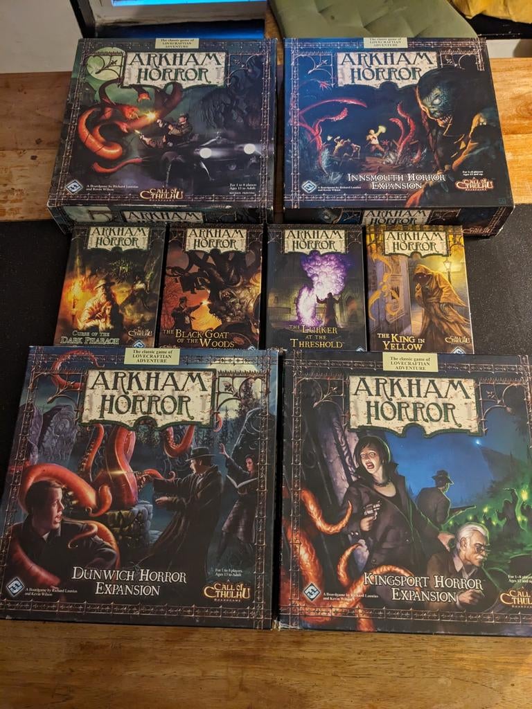 arkham horror 2nd, Hobby en Vrije tijd, Gezelschapsspellen | Bordspellen, Ophalen of Verzenden