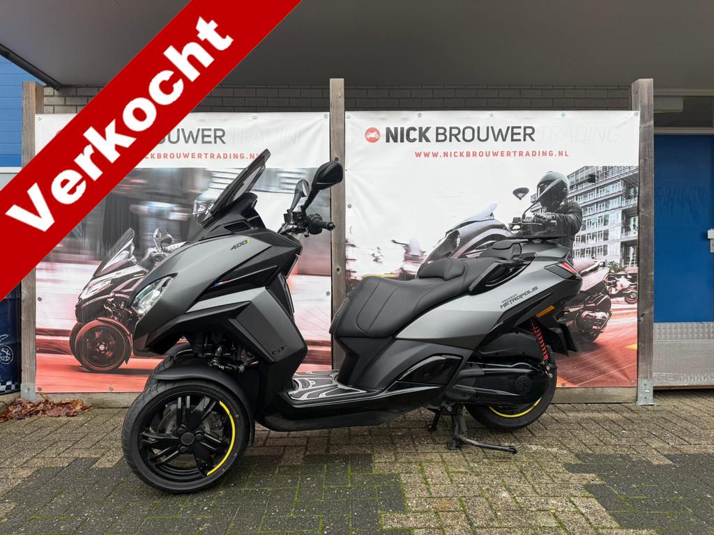 Peugeot Metropolis 400 GT • 2019 • 29.000 km • Titaniu, Bedrijf, 399 cc, Overig, Nick Brouwer Trading