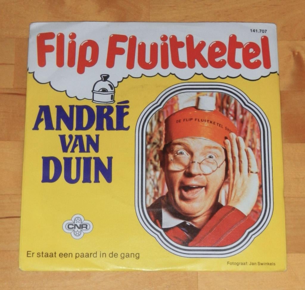 7" single - Andre van Duin - Flip Fluitketel, Ophalen, Gebruikt, Nederlandstalig