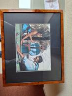 Ingelijste poster met passe-partout, Ophalen, Met lijst, Rechthoekig Liggend, Zo goed als nieuw