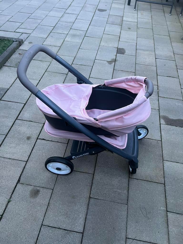 Smoby speelkinderwagen 2in1, Ophalen, Zo goed als nieuw, Babypop