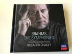 Brahms The Symphonies Riccardo Chailly 3 CD SET, Ophalen of Verzenden, Romantiek, Zo goed als nieuw, Orkest of Ballet