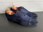 Santoni herenschoenen maat 8 / 42, Kleding | Heren, Santoni, Santoni, Blauw, Ophalen of Verzenden