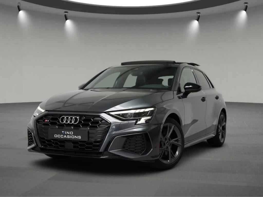 Audi S3 Sportback 2.0 TFSI 310PK | Edition One| PANORAMA | V, Auto's, Audi, S3, Gebruikt, Zwart, 4 cilinders