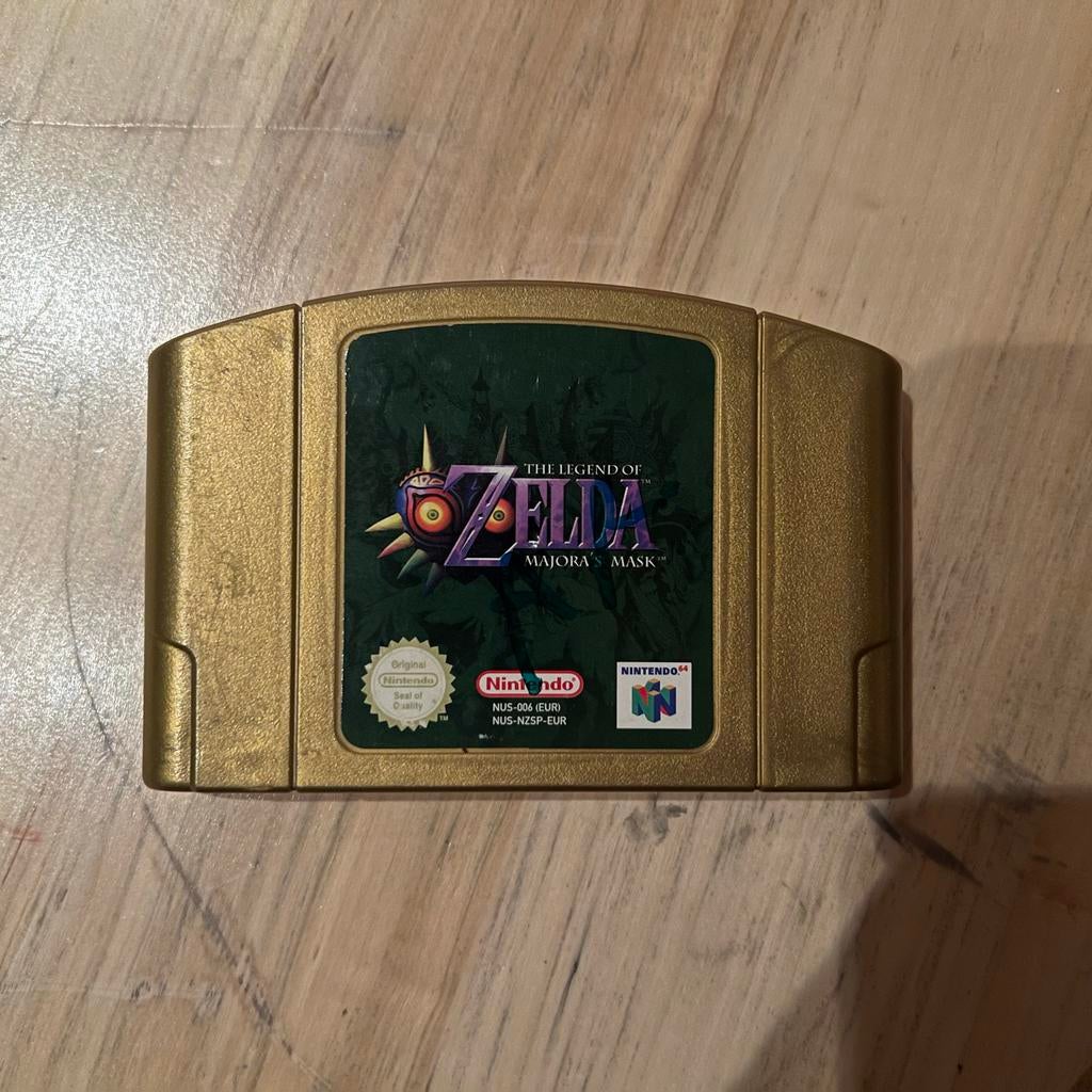 Zelda Majora's Mask Nintendo 64, Spelcomputers en Games, Avontuur en Actie, Gebruikt, 1 speler, Ophalen of Verzenden
