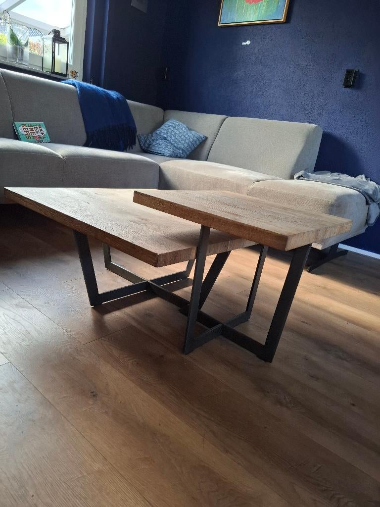 Salontafel(s), Ophalen, Gebruikt, 100 tot 150 cm, Vierkant