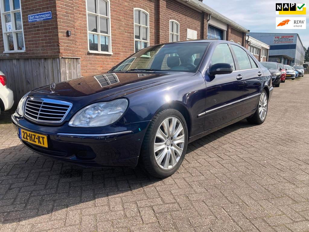 Mercedes-Benz S-klasse 320 Vol opties, YOUNTIMER zeer nette, Auto's, Automaat, Achterwielaandrijving, Gebruikt, 1670 kg