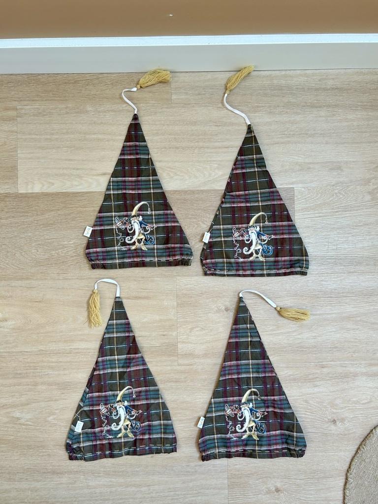 *NIEUW!* 4 x slaapmutsen van Klaas Vaak - Efteling Bosrijk, Verzamelen, Efteling, Ophalen of Verzenden, Nieuw, Kleding