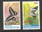 Indonesie 1284-1285 vlinder insect fauna 1988 serie Postfris, Verzenden, Postfris, Dier of Natuur
