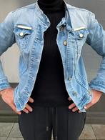 Spijkerjasje van Italiaanse merk Gisel, Ophalen of Verzenden, Gedragen, Maat 46/48 (XL) of groter, Blauw