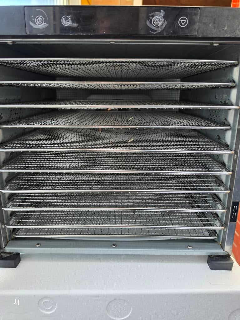 Hendi droogoven 10 trays, Ophalen, Zo goed als nieuw, Oven, Minder dan 45 cm