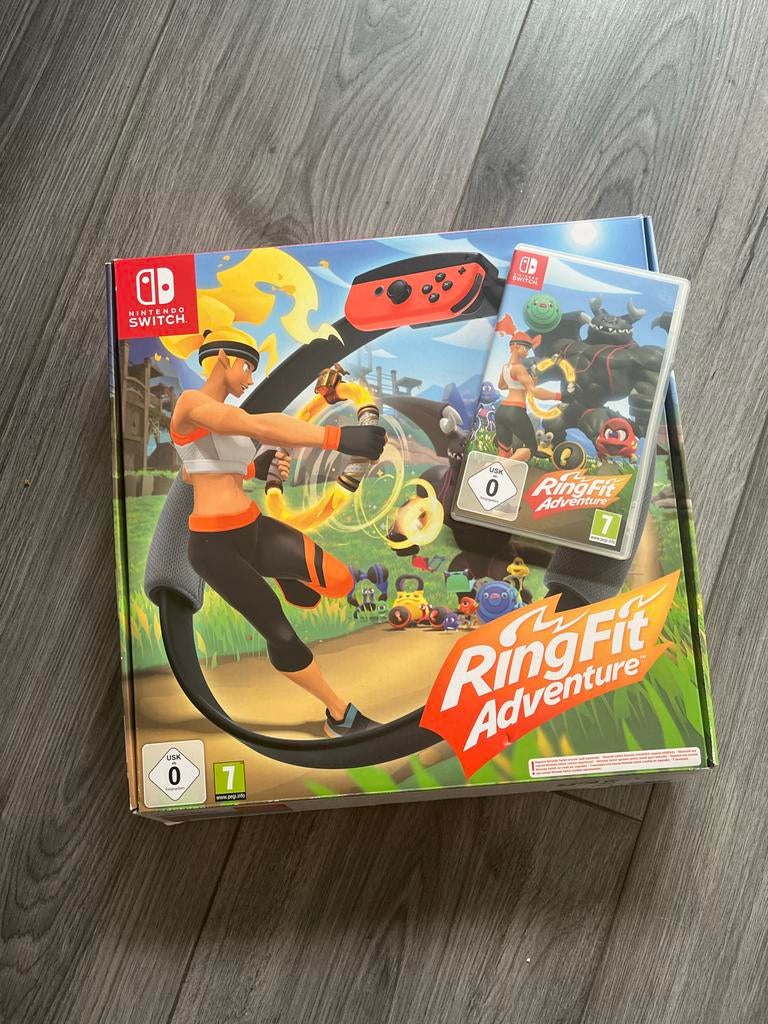 Ring Fit Adventure Nintendo Switch - Inclusief Ring-Con, 1 speler, Zo goed als nieuw, Vanaf 7 jaar, Ophalen