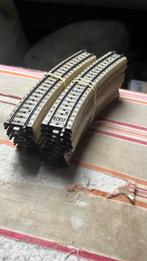 Te koop 20 gebogen rails van marklin 5100, Wisselstroom, Rails, Ophalen of Verzenden, Zo goed als nieuw