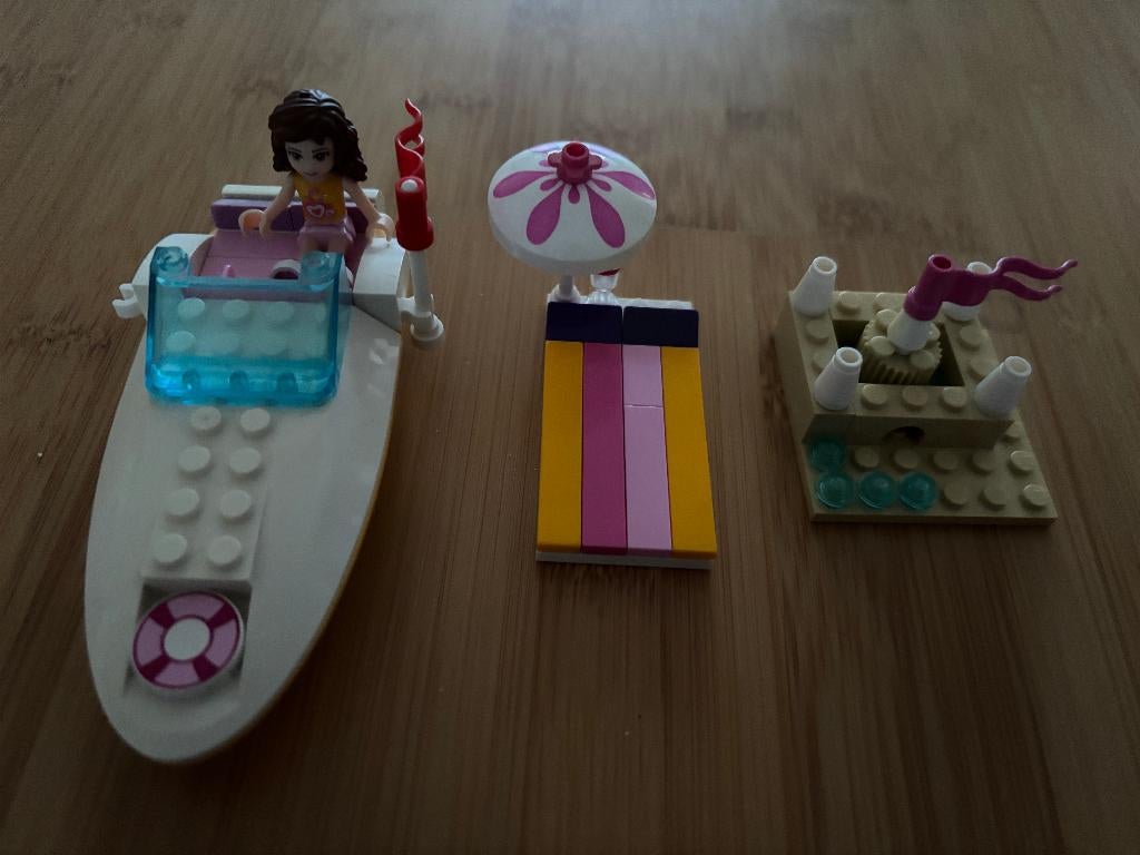 LEGO Friends Olivia's Speedboot 3937, Lego, Friends, Ophalen of Verzenden, Complete set