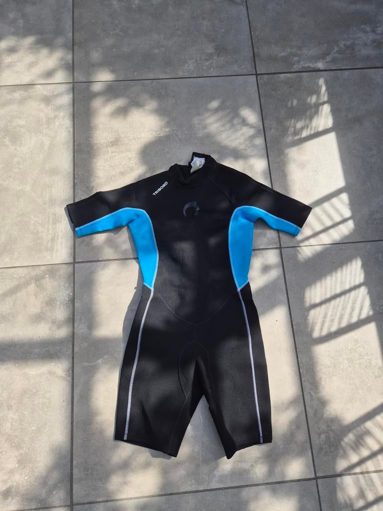 Tribord Wetsuit Kinderen - Zwart/Blauw - Maat 153/162, Watersport en Boten, Wetsuit, Ophalen of Verzenden, Zo goed als nieuw, Tribord