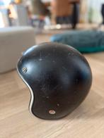 Zwarte Vinz Scooterhelm - Maat M, Ophalen of Verzenden, Gebruikt, Medium