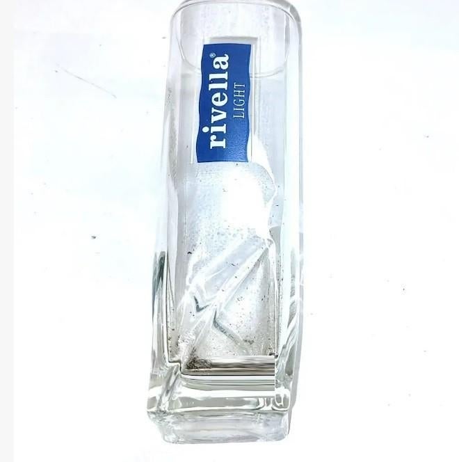 rivella glas vintage Verzameling Merken Reclamevoorwerpen en, Verzamelen, Ophalen of Verzenden, Zo goed als nieuw, Gebruiksvoorwerp