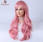 Roze lange pruik - 70 cm - cosplay, Yarspa, Yarspa, Overige typen, Nieuw