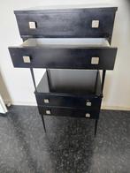 Vintage nachtkastjes, Ophalen, Gebruikt
