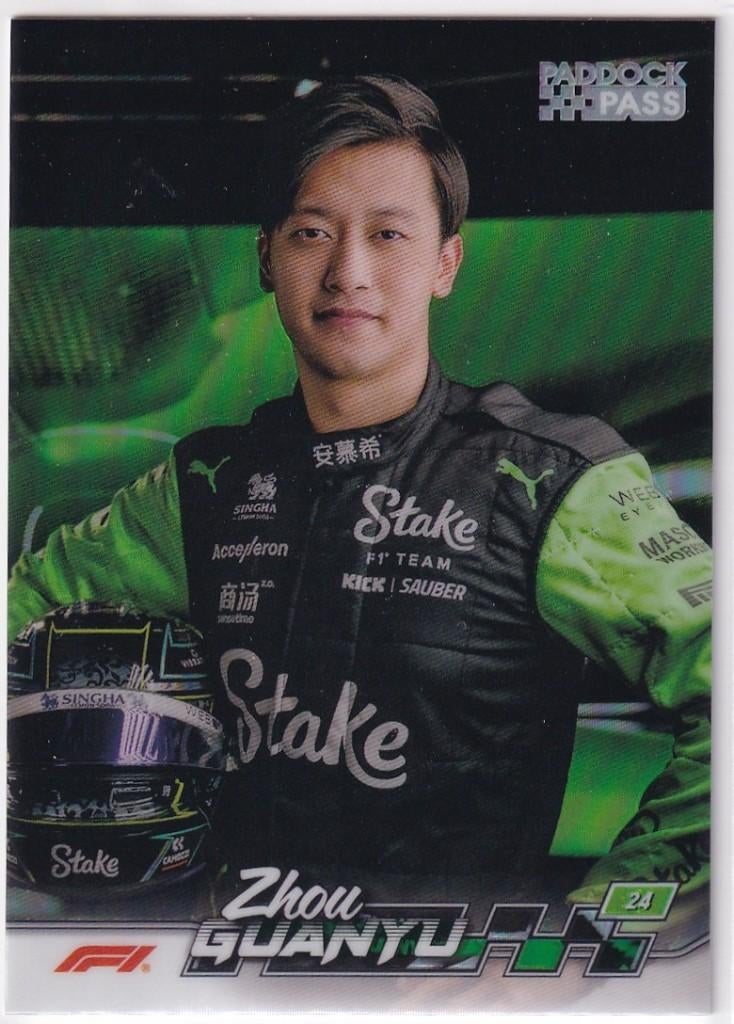 Zhou Guanyu Refractor #64, Verzenden, Nieuw, Formule 1