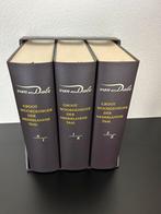 DRIE "DIKKE VAN DALE" WOORDENBOEKEN IN OPBERGBOX, Ophalen, Zo goed als nieuw