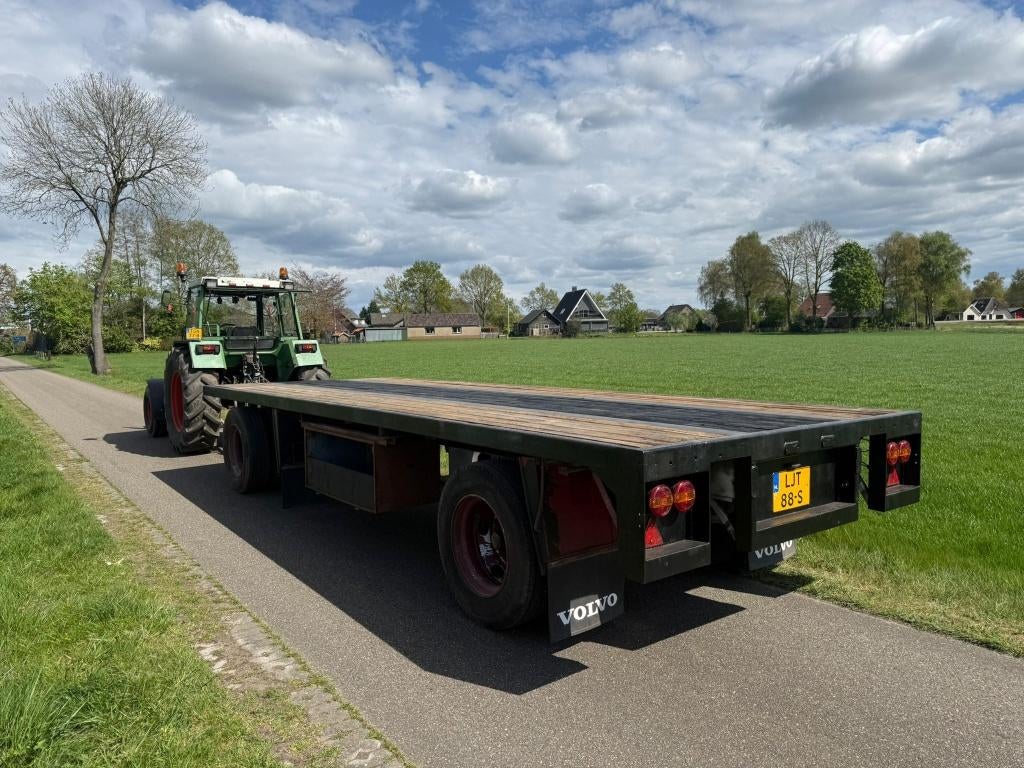 Platte wagen / landbouw aanhanger, Zakelijke goederen, Agrarisch | Werktuigen, Ophalen of Verzenden, Transport