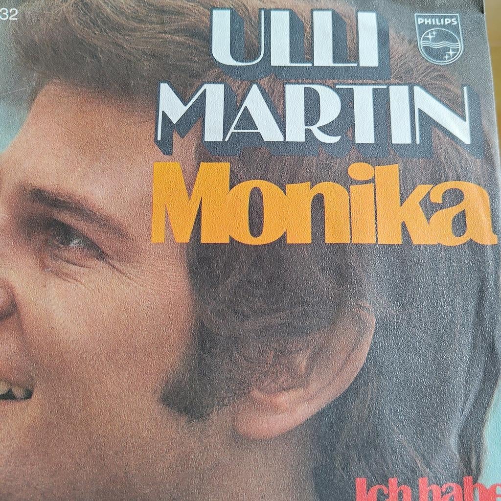 Ulli Martin - Monika (Philips 6003 132) 7 inch single, Ophalen of Verzenden, 1970 - 1979, Gebruikt, 7 inch