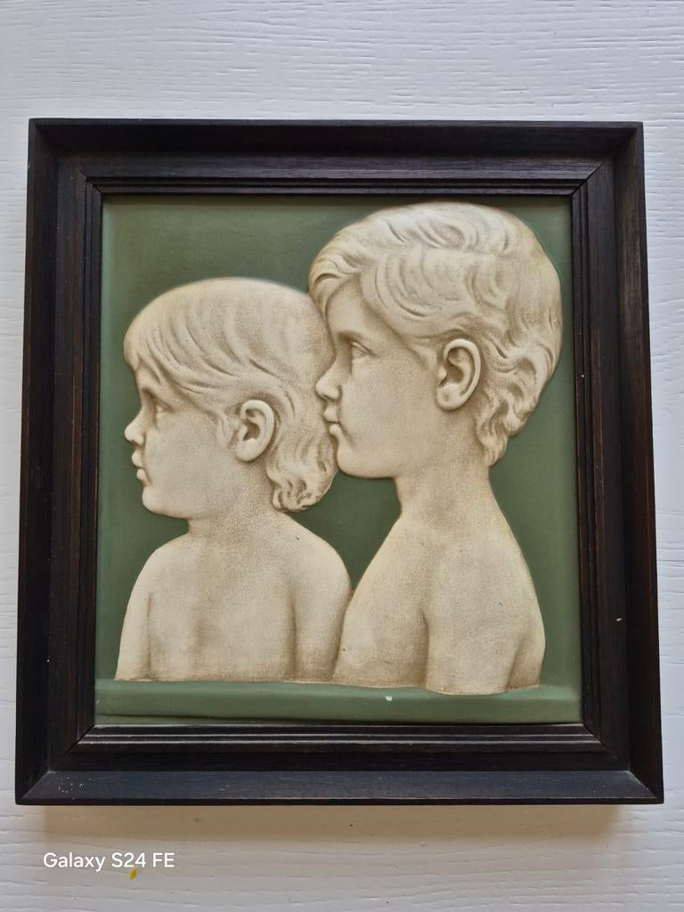 Piet Pander 1906, gebroeders van Paridon, twee kinderen, Ophalen of Verzenden