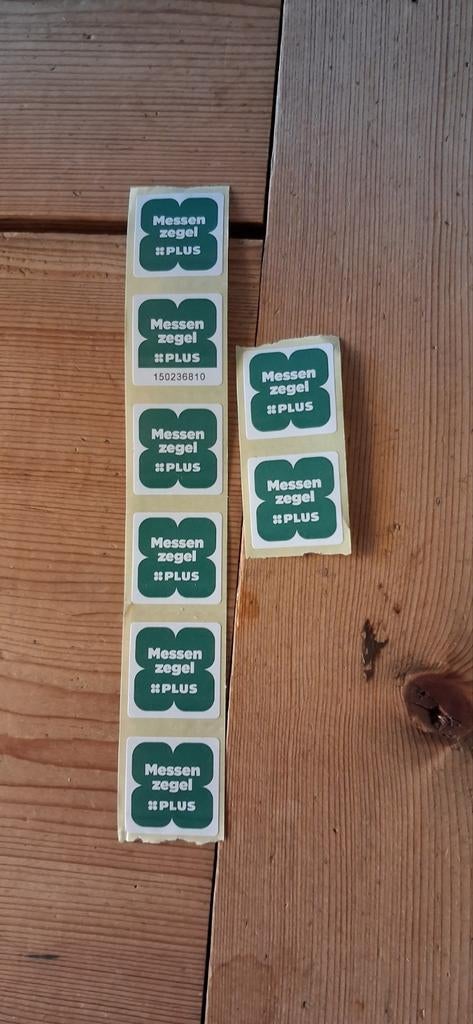 Pluszegels / messenzegels  incl verzenden 1.95, Plus, Verzenden