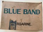 Oude Blue Band margarine doos 5 kg – '40 – originele zegel, Ophalen of Verzenden