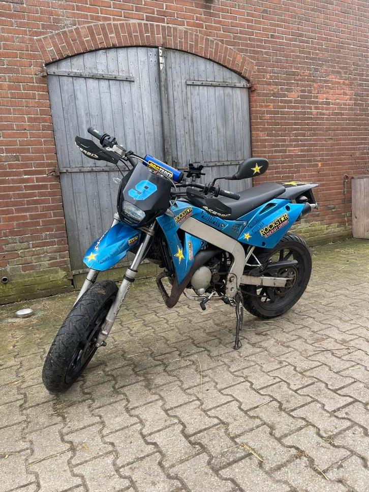 Rieju mrx 50cc 2008, Fietsen en Brommers, Brommers | Derbi, Gebruikt, Maximaal 45 km/u, Ophalen