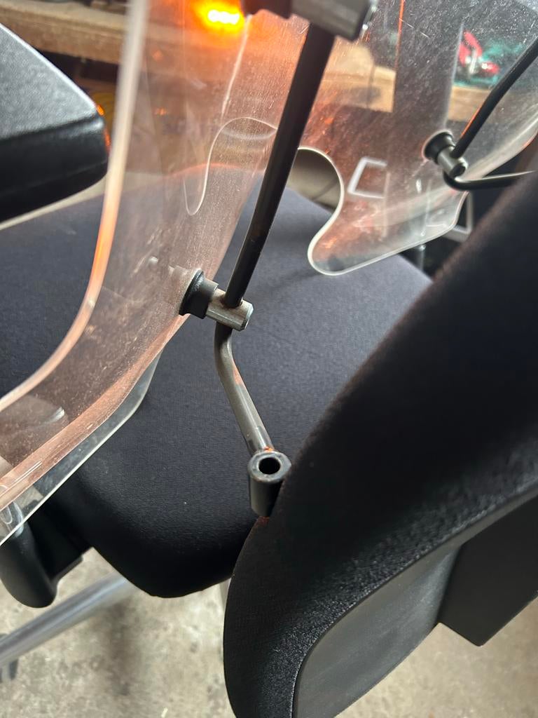 Windscherm scooter, Fietsen en Brommers, Brommeronderdelen | Scooters, Ophalen of Verzenden, Gebruikt, Overige typen, Overige merken