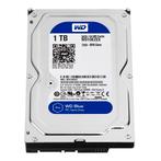 WD Blue 1 Tb 7200RPM 3.5INCH SATA hard disk drive, Intern, 1 Tb ( is 1000 Gb), Zo goed als nieuw, Desktop