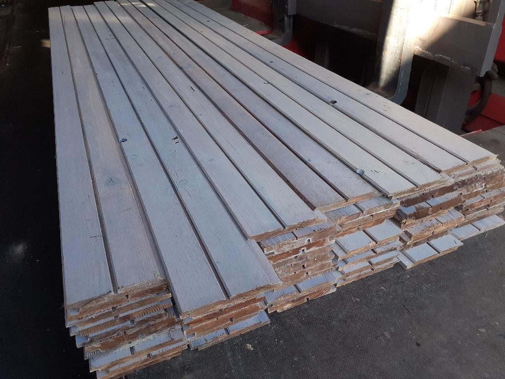 Thermowood Vuren gevelbekleding b-sortering - 3 x partij, Tuin en Terras, Ophalen of Verzenden, 250 cm of meer, Planken