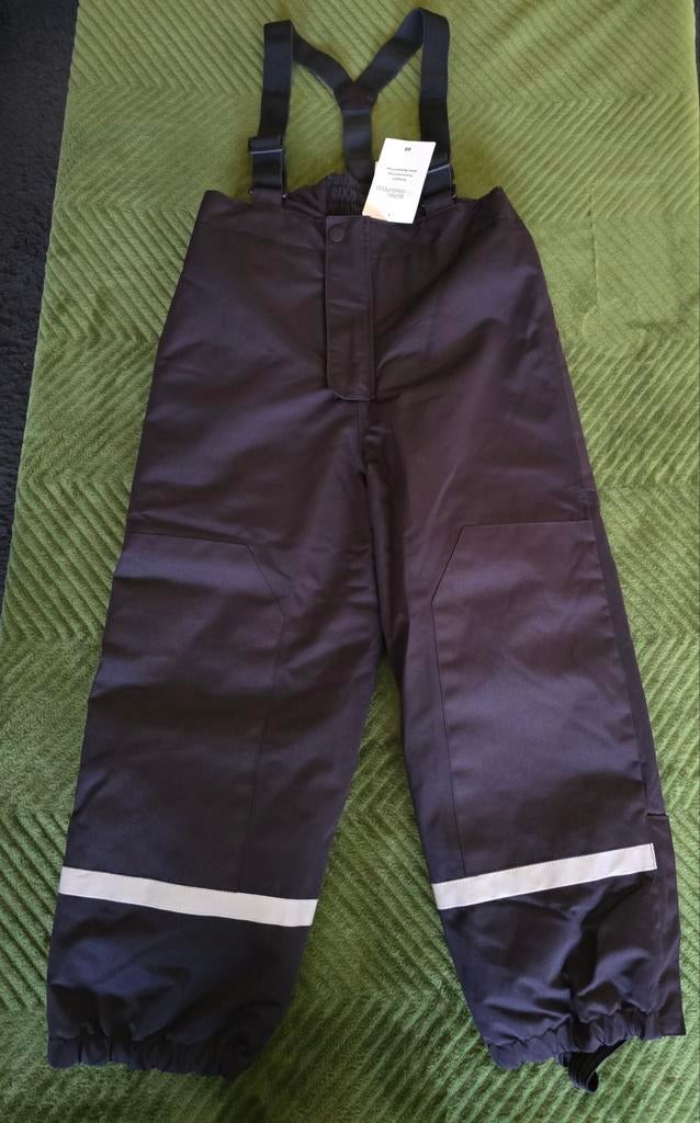 Nieuwe skibroek maat 122 met bretels en reflectoren, Kinderen en Baby's, Ophalen of Verzenden, Nieuw, Broek