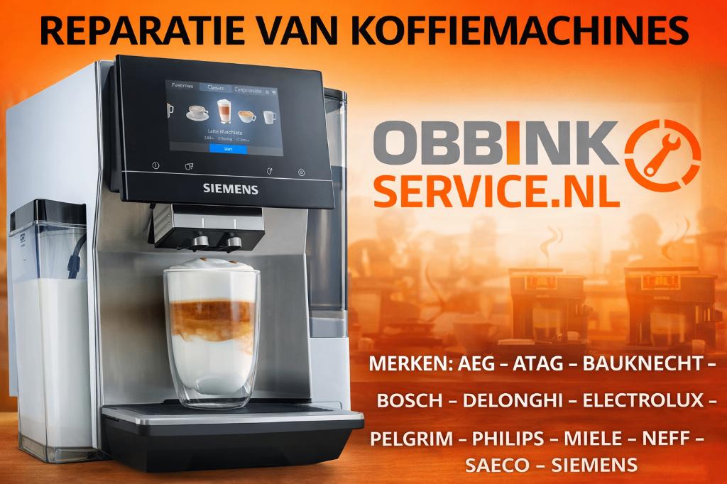 Reparatie van koffiemachines door OSC Lichtenvoorde, Witgoed en Apparatuur, Koffiezetapparaten, Ophalen, -, -, 10 kopjes of meer