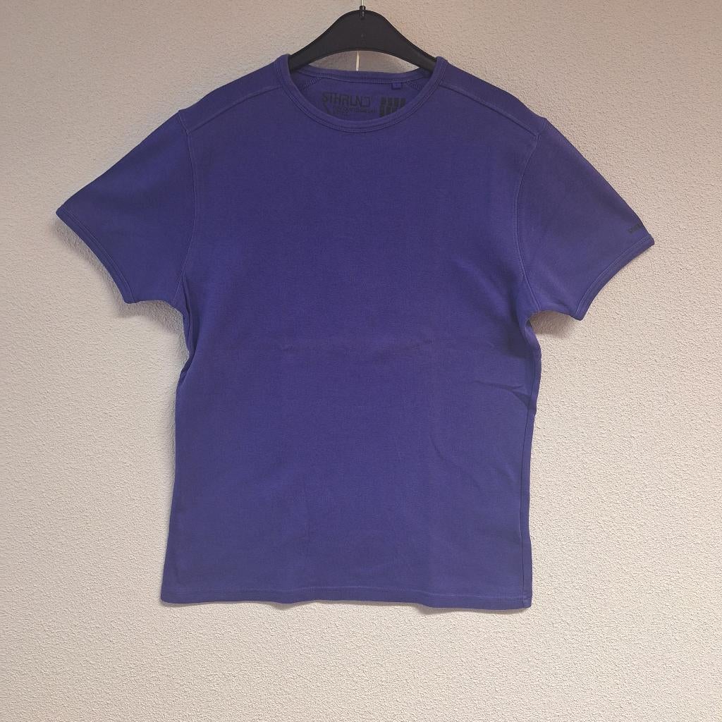 Heren shirt, T-shirt, km, Sutherland, paars, L, Kleding | Heren, Maat 52/54 (L), Paars, Ophalen of Verzenden, Zo goed als nieuw