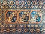 Handmade Afghani wool nomad carpet Bouchara 130x190cm, Gebruikt, 100 tot 150 cm, Oosters, Vintage, Klassiek, Onbekend