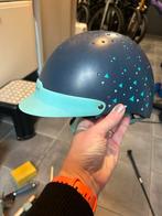 Paardrij cap blauw 48-52cm, Dieren en Toebehoren, Paardrijkleding, Gebruikt, Kinderen, Dressuur, Ophalen of Verzenden