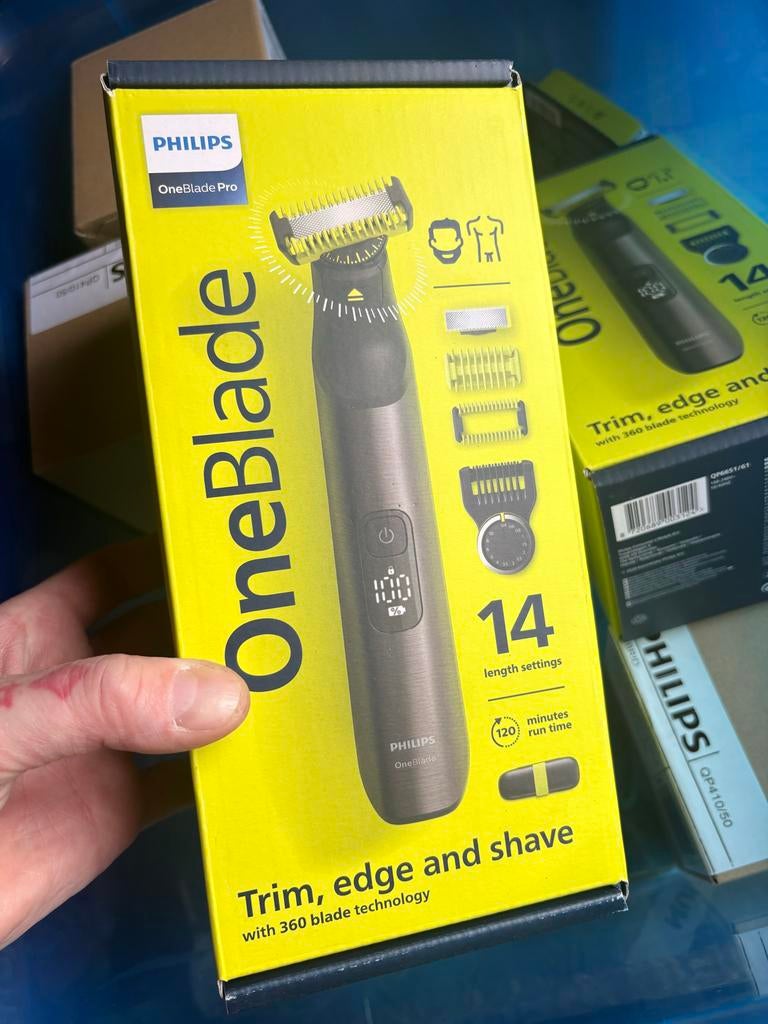 Philips OneBlade Pro 360 NIEUW IN VERPAKKING!, Witgoed en Apparatuur, Persoonlijke-verzorgingsapparatuur, Ophalen of Verzenden