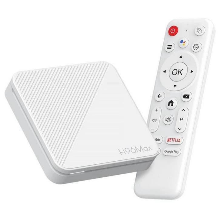 H96 Max Android TV Box – 4K UHD | IPTV geschikt, Ophalen of Verzenden, Zo goed als nieuw