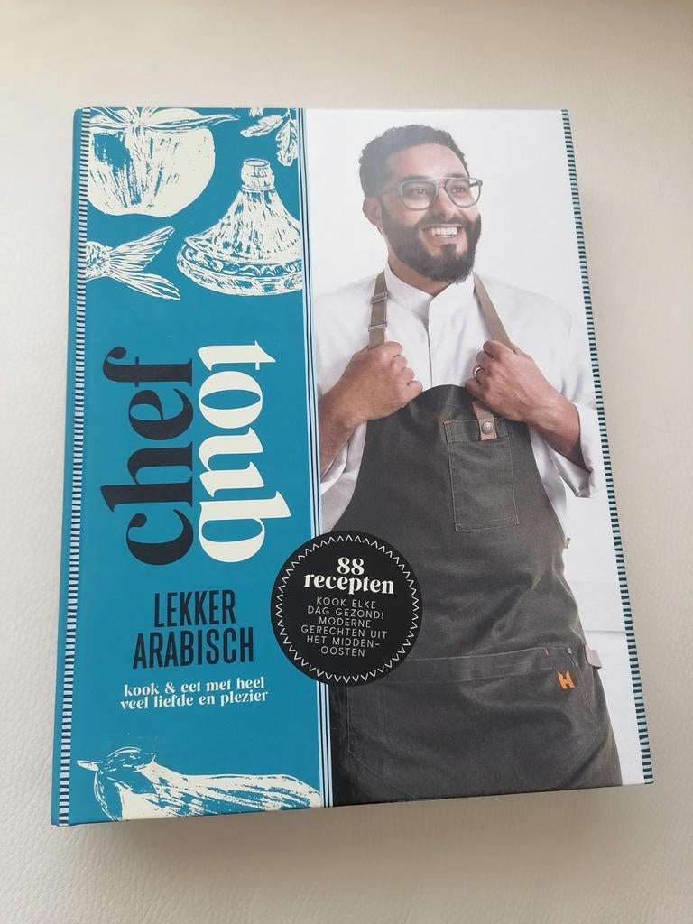 Chef Toub Lekker Arabisch Kookboek, Boeken, Hoofdgerechten, Midden-Oosten en Marokko, Ophalen of Verzenden, Zo goed als nieuw
