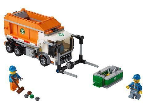 Lego oranje vuilniswagen	60118 - compleet met boekje, Compleet, Lego, Ophalen of Verzenden, Complete set