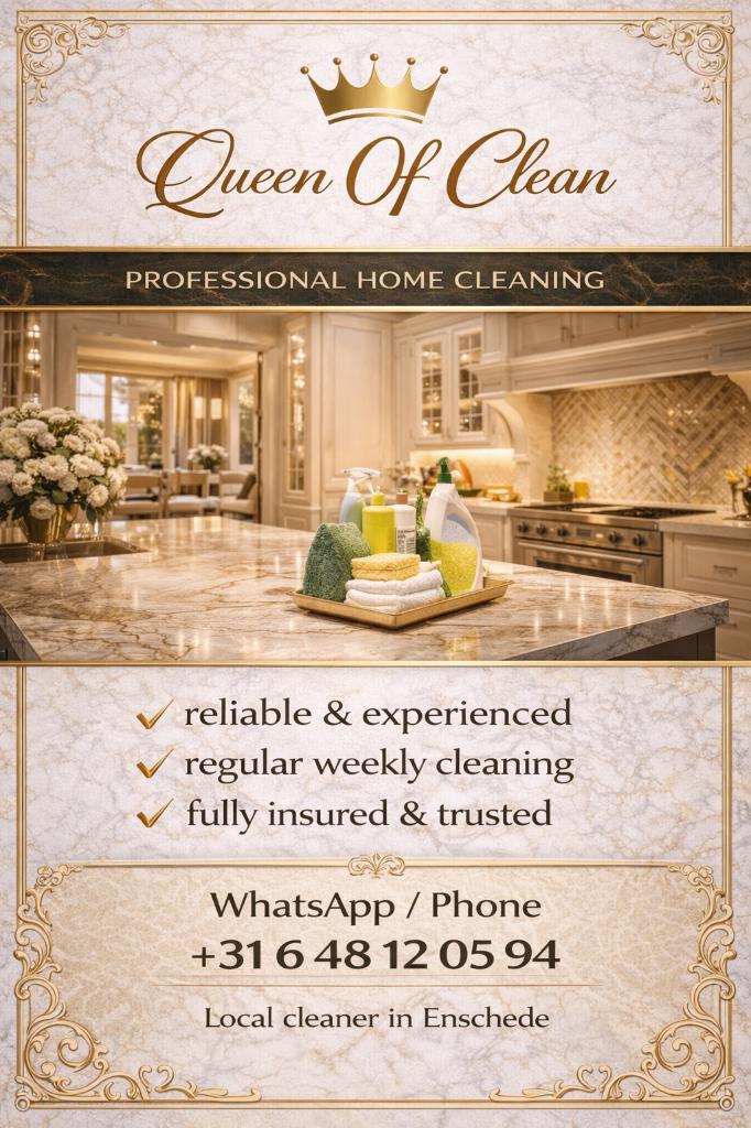 Your home will not just be clean… it will feel different, Diensten en Vakmensen, Schoonmakers en Glazenwassers, Schoonmaken woning