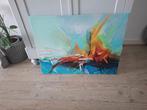 schilderij op canvas, Ophalen, 50 tot 75 cm, Zo goed als nieuw, Schilderij