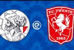 Ajax-Twente 2x 120 rij 4 + glasgow lounge + parkeerkaart, Tickets en Kaartjes, Twee personen, April