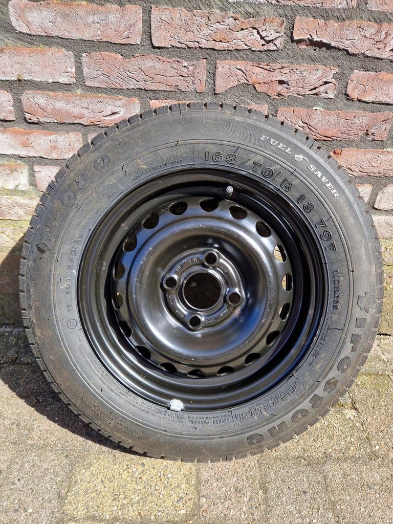Reservewiel 165/70 R13 4x70 ET49 (oa Opel), Ophalen of Verzenden, Nieuw