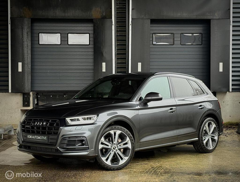 Audi Q5 50 TFSI e quattro S-Line|Luchtvering|B&O|Trekaak|, Automaat, 2005 kg, Gebruikt, Adaptive Cruise Control